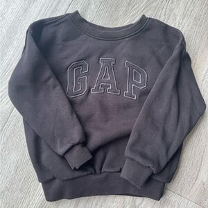 GAP Baby - Black Logo Sweatshirt Size 3T